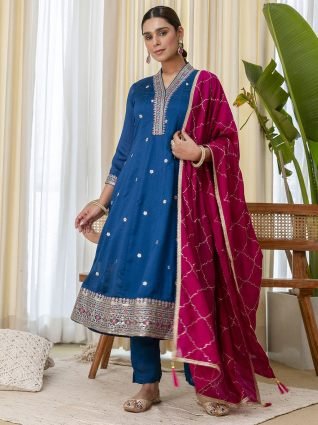 Special Designer Kurta Pant Set with Elegant Dupatta