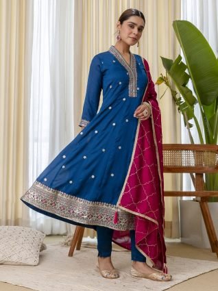 Special Designer Kurta Pant Set with Elegant Dupatta