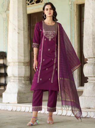 Women Kurta and Pant Sest Viscose Rayon