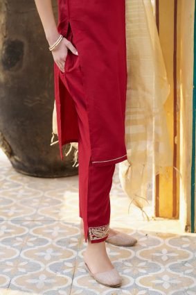 Women Kurta and Pant Sest Viscose Rayon