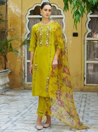 Women Kurta and Pant Sets Viscose Rayon Fabric