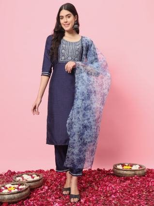 Women’s 3-Piece Ethnic Kurta Set