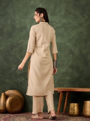 Women s Office  Festive Wear Rani Straight Kurta   Pant  Co ord Set