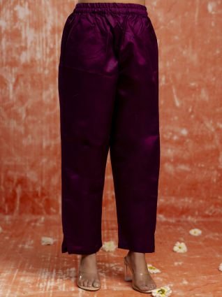 Women Silk Blend Kurta Pant Dupatta Set